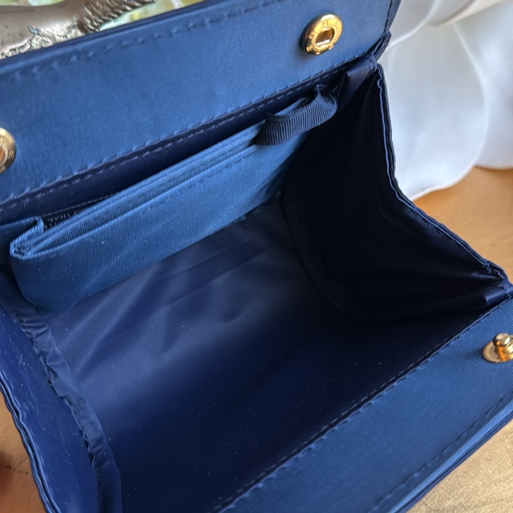 NWOT! Christian Dior Parfums Trousse de Toilette Clutch Bag in Navy - Picture 10 of 11